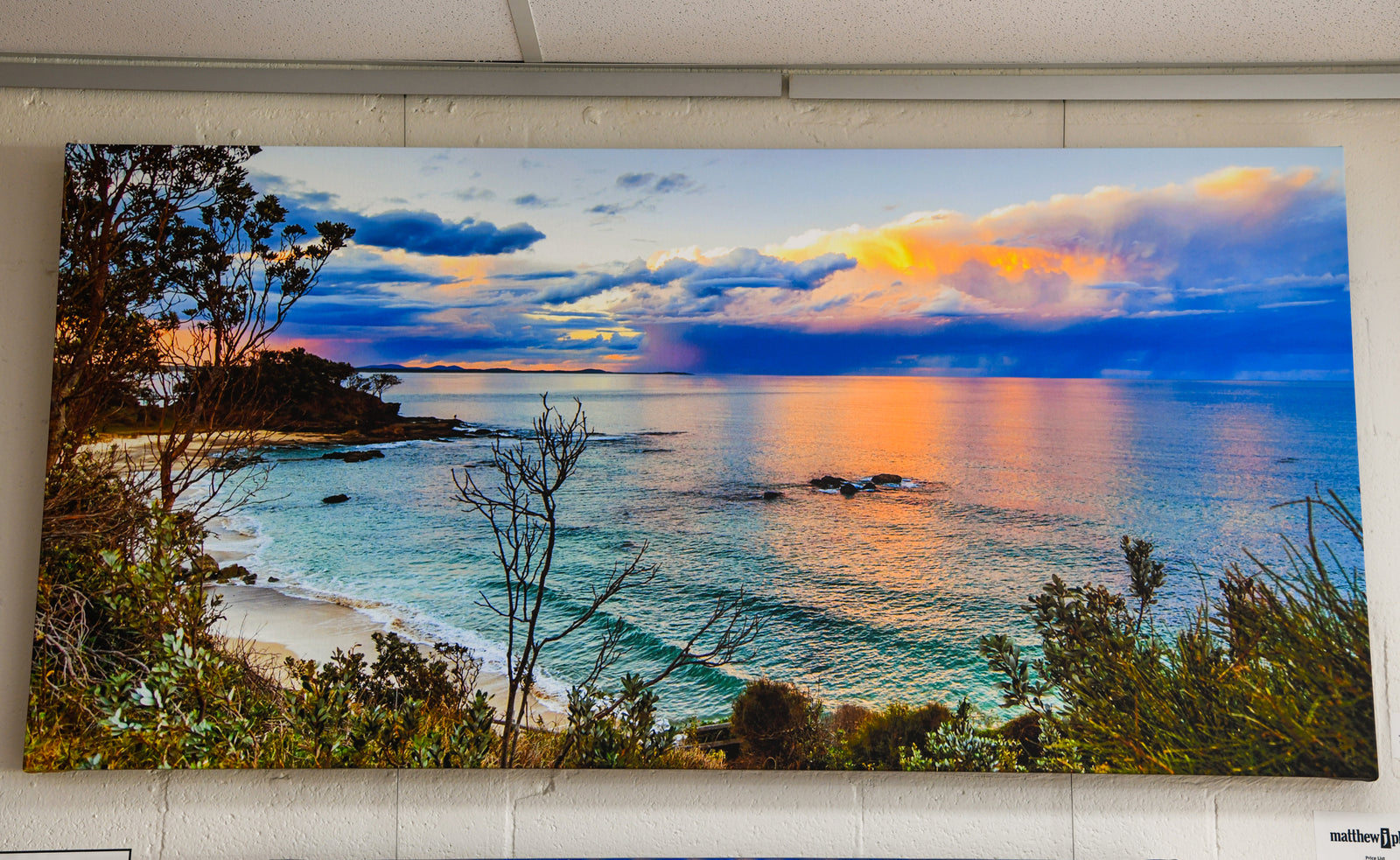 60x29 inch (152cm x 74cm) Canvas Print