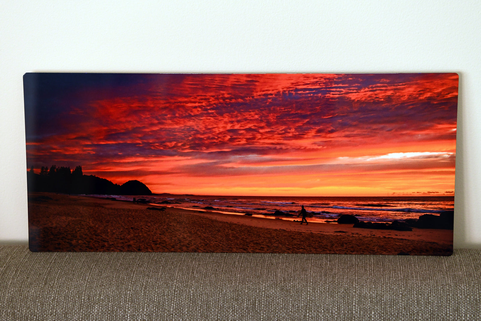 21x9 inch Aluminium HD Print - Shelly Beach NSW