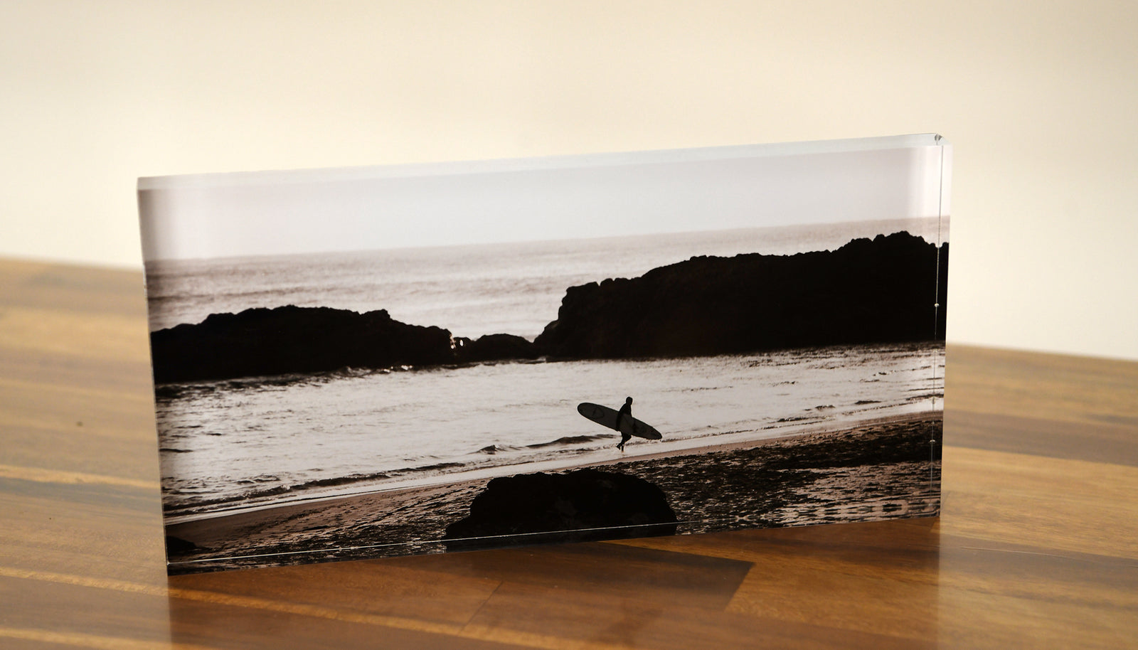 Acrylic Block. Town Beach, Port Macquarie